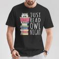 Reading Book Bookworm Kawaii Library Just Read Owl Night T-Shirt Unique Gifts Reading Book Bookworm Kawaii Library Just Read Owl Night T-Shirt Unique Gifts