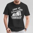 Reading Books Is Life Important Dinosaur Book T-Shirt Unique Gifts