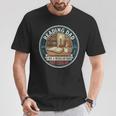 Reading Dad Books Coffee Library Relax Hobby Father's Day T-Shirt Unique Gifts