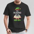Reading Elf Family Matching Group Christmas Books T-Shirt Unique Gifts