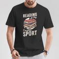 Reading Is My Favorite Sport Reader Books Novel Lecture T-Shirt Unique Gifts Reading Is My Favorite Sport Reader Books Novel Lecture T-Shirt Unique Gifts