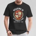 Reading Is My Favorite Sport Varsity Reading Club Book T-Shirt Unique Gifts Reading Is My Favorite Sport Varsity Reading Club Book T-Shirt Unique Gifts