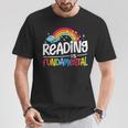Reading Is Fundamental Poetry Bookworm And Book Reader T-Shirt Unique Gifts