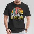 Reading Is My Jam Bookworm Book Reading T-Shirt Unique Gifts Reading Is My Jam Bookworm Book Reading T-Shirt Unique Gifts