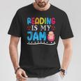 Reading Is My Jam I Love To Read Books Boy Girl T-Shirt Unique Gifts