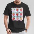 Reading Is My Jam Preppy Stawberry Bookworm Book Lover Nerd T-Shirt Unique Gifts