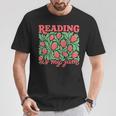 Reading Is My Jam Strawberry Bookish Book Lover Reader Nerd T-Shirt Unique Gifts