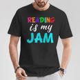 Reading Is My Jame Bookworm Books Teacher Bibliophile For Men Women Kids T-Shirt Unique Gifts