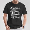 Reading Is Self Care Bookworm Teacher Kids Book Lovers T-Shirt Unique Gifts