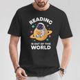 Reading Is Out Of This World Astronaut Book Lover T-Shirt Unique Gifts