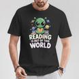 Reading Is Out Of This World Space Book Lover Bookworm T-Shirt Unique Gifts