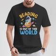 Reading Is Out Of This World Space Read Books Lover T-Shirt Unique Gifts
