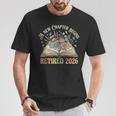 Retired 2026 A New Chapter Begins Floral Book Retirement T-Shirt Unique Gifts Retired 2026 A New Chapter Begins Floral Book Retirement T-Shirt Unique Gifts