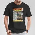 Retro Basketball Player Comic Book Style Dunker Graphic T-Shirt Unique Gifts