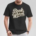 Retro Book Worm Reading For Book Lovers T-Shirt Unique Gifts Retro Book Worm Reading For Book Lovers T-Shirt Unique Gifts