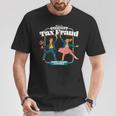 Retro Children's Book Learning Series How To Commit Tax Fraud Family Friendly Learning T-Shirt Unique Gifts