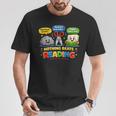 Rock Paper Scissors Nothing Beats Reading Book Lovers T-Shirt Unique Gifts