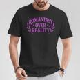 Romantasy Book Reader Aesthetic With Fantasy Feels T-Shirt Unique Gifts
