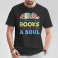 A Room Without Books Is Like a Body Without Soul Librarian T-Shirt Unique Gifts