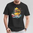 Rubber Duck Reading Book Rubber Duckie Rubber Duckling T-Shirt Unique Gifts