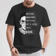 Ruth Bader Ginsburg Shirt Girl With A Book Political Resist T-Shirt Unique Gifts Ruth Bader Ginsburg Shirt Girl With A Book Political Resist T-Shirt Unique Gifts