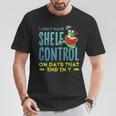 I Only Have Shelf Control On Days End In Y Book T-Shirt Unique Gifts I Only Have Shelf Control On Days End In Y Book T-Shirt Unique Gifts