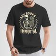 Skeleton I Buy Books Like I'm Immortal Halloween T-Shirt Unique Gifts Skeleton I Buy Books Like I'm Immortal Halloween T-Shirt Unique Gifts