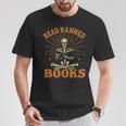 Skeleton Read Banned Books Gain Forbidden Knowledge T-Shirt Unique Gifts