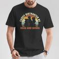 Slightly Distracted From Dogs And Books Retro Vintage T-Shirt Unique Gifts