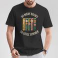 So Many Books So Little Summer Book Lover Teacher Cool T-Shirt Unique Gifts