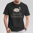 Socially Selective Shirt Subtle Introvert Book Lover T-Shirt Unique Gifts