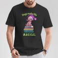 Sophie Magic Wand Dog Wizard Books T-Shirt Unique Gifts