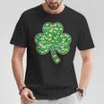 St Patricks Day Bookworm Shamrock Book Lover T-Shirt Unique Gifts