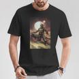 Star Wars The Book Of Boba Fett Combat Pose Portrait T-Shirt Unique Gifts Star Wars The Book Of Boba Fett Combat Pose Portrait T-Shirt Unique Gifts