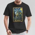 Starry Dragon Reading Book The Reader Fantasy Reader T-Shirt Unique Gifts