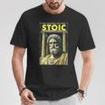 Stoic Philosophy Vintage Book Cover Stoicism Philosopher T-Shirt Unique Gifts