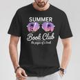 Summer Retro Book Club Beach Vacation T-Shirt Unique Gifts
