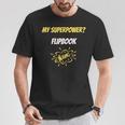 My Superpower Flipbook Comic Style Superpower T-Shirt Unique Gifts