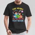 Teacher Heart Text Book For Men Women T-Shirt Unique Gifts Teacher Heart Text Book For Men Women T-Shirt Unique Gifts