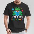 Team Pre-School Reading Frog Back To School Book Lover T-Shirt Unique Gifts