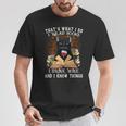 That's What I Do I Read Books I Drink Wine Cat Men Women T-Shirt Unique Gifts