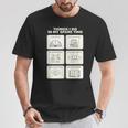 Things I Do In My Spare Time Reading Book Lover T-Shirt Unique Gifts