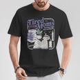 Tired Moms Book Club Retro Coffee Reader T-Shirt Unique Gifts