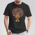 History Month Afro Book Lover Women Girls Librarian T-Shirt Unique Gifts