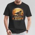Unearth Story Summer Reading 2026 Dinosaurs Library Reading T-Shirt Unique Gifts Unearth Story Summer Reading 2026 Dinosaurs Library Reading T-Shirt Unique Gifts