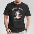 Unicorn Reading a Book Unearth a Story Program 2026 T-Shirt Unique Gifts