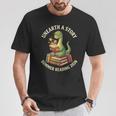 Unreath a Story Summer Library Reading 2026 Dinosaur Book T-Shirt Unique Gifts Unreath a Story Summer Library Reading 2026 Dinosaur Book T-Shirt Unique Gifts