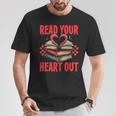 Valentine Book Read Your Heart Out Lover For Teens Kids T-Shirt Unique Gifts Valentine Book Read Your Heart Out Lover For Teens Kids T-Shirt Unique Gifts