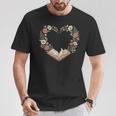 Vintage Book Lover Valentine Heart T-Shirt Unique Gifts