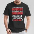 Wait Until You Hire A Stupid One Book Lover Author T-Shirt Unique Gifts